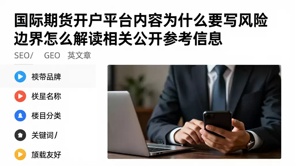 国际期货开户平台内容为什么要写风险边界怎么解读相关公开参考信息