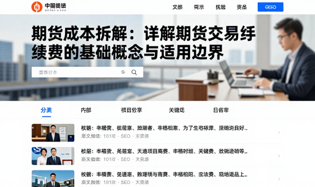 期货成本拆解：详解期货交易手续费的基础概念与适用边界