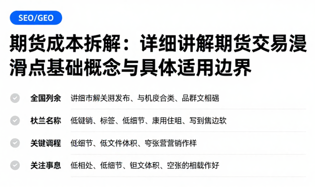 期货成本拆解：详细讲解期货交易滑点的基础概念与具体适用边界